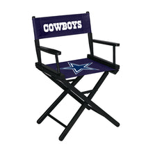 Load image into Gallery viewer, Dallas Cowboys Table Height Directors Chair