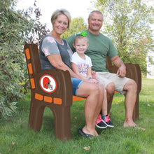 Load image into Gallery viewer, Cleveland Browns Park Bench
