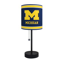 Load image into Gallery viewer, Michigan Wolverines Desk/Table Lamp