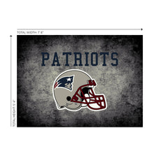 Load image into Gallery viewer, New England Patriots Distressed Rug