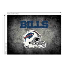 Load image into Gallery viewer, Buffalo Bills Distressed Rug