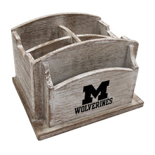 Load image into Gallery viewer, Michigan Wolverines Desk Organizer