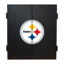 Load image into Gallery viewer, Pittsburgh Steelers Fan's Choice Dartboard Set