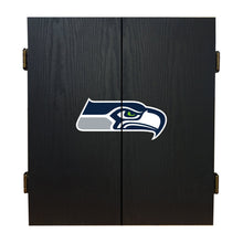 Load image into Gallery viewer, Seattle Seahawks Fan's Choice Dartboard Set