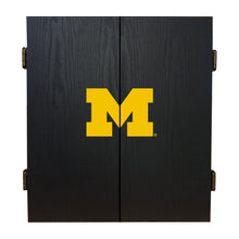 Load image into Gallery viewer, Michigan Wolverines Fan's Choice Dartboard Set