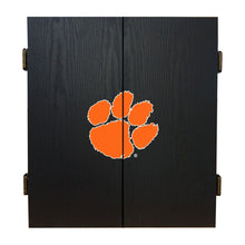 Load image into Gallery viewer, Clemson Tigers Fan's Choice Dartboard Set