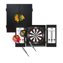 Load image into Gallery viewer, Chicago Blackhawks Fan's Choice Dartboard Set