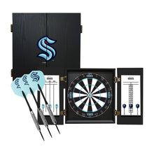 Load image into Gallery viewer, Seattle Kraken Fan's Choice Dartboard Set