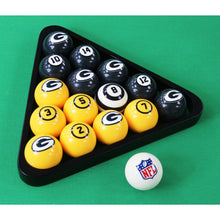 Load image into Gallery viewer, Green Bay Packers Billiard Balls with Numbers