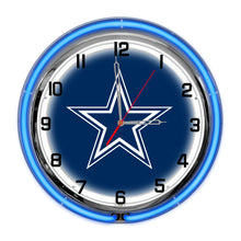 Load image into Gallery viewer, Dallas Cowboys 18" Neon Clock