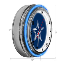 Load image into Gallery viewer, Dallas Cowboys 18" Neon Clock