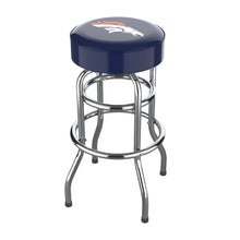 Load image into Gallery viewer, Denver Broncos 30" Chrome Bar Stool
