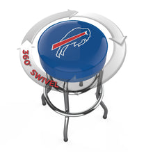 Load image into Gallery viewer, Buffalo Bills 30" Chrome Bar Stool