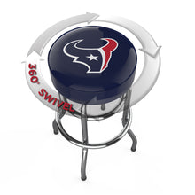 Load image into Gallery viewer, Houston Texans 30" Chrome Bar Stool