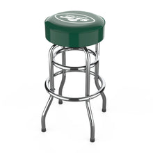 Load image into Gallery viewer, New York Jets 30" Chrome Bar Stool