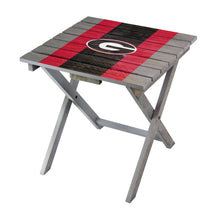 Load image into Gallery viewer, Georgia Bulldogs Folding Adirondack Table