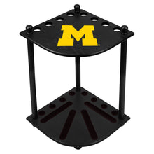 Load image into Gallery viewer, Michigan Wolverines Corner Cue Rack