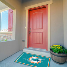 Load image into Gallery viewer, Miami Dolphins 3x4 Area Rug