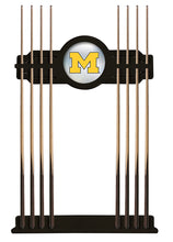 Load image into Gallery viewer, University of Michigan Solid Wood Cue Rack