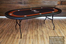 Load image into Gallery viewer, BBO Ultimate JR Poker Table - Mahogany