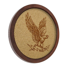 Load image into Gallery viewer, Air Force Falcons: Falcon - "Faux" Barrel Top Cork Note Board Monochrome Logo