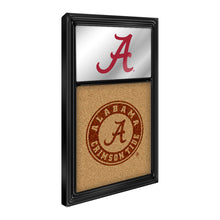 Load image into Gallery viewer, Alabama Crimson Tide: Dual Logo Mirrored Dry Erase Note Board