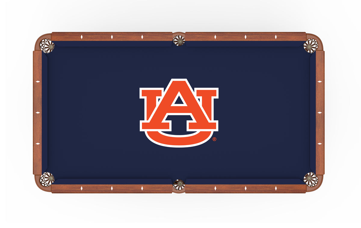 Auburn Tigers 8Foot Billiard Cloth Man Cave Gamez