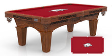 Load image into Gallery viewer, Arkansas Razorbacks Pool Table