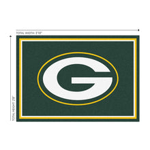 Load image into Gallery viewer, Green Bay Packers 3x4 Area Rug