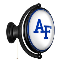 Load image into Gallery viewer, Air Force Falcons: Original Oval Rotating Lighted Wall Sign - The Fan-Brand