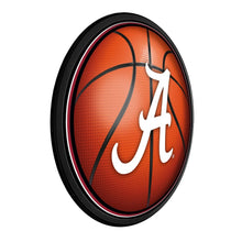 Load image into Gallery viewer, Alabama Crimson Tide: Basketball - Round Slimline Lighted Wall Sign - The Fan-Brand