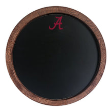 Load image into Gallery viewer, Alabama Crimson Tide: Chalkboard "Faux" Barrel Top Sign - The Fan-Brand
