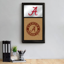 Load image into Gallery viewer, Alabama Crimson Tide: Dual Logo Mirrored Dry Erase Note Board - The Fan-Brand