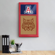Load image into Gallery viewer, Arizona Wildcats: Dual Logo - Cork Note Board Default Title