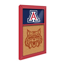 Load image into Gallery viewer, Arizona Wildcats: Dual Logo - Cork Note Board Default Title