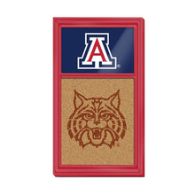Load image into Gallery viewer, Arizona Wildcats: Dual Logo - Cork Note Board Default Title