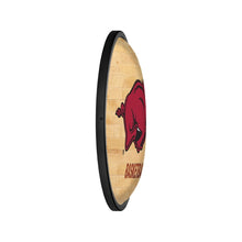 Load image into Gallery viewer, Arkansas Razorbacks: Hardwood - Oval Slimline Lighted Wall Sign - The Fan-Brand