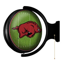 Load image into Gallery viewer, Arkansas Razorbacks: On the 50 - Rotating Lighted Wall Sign - The Fan-Brand