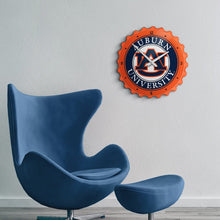 Load image into Gallery viewer, Auburn Tigers: Bottle Cap Wall Clock - The Fan-Brand