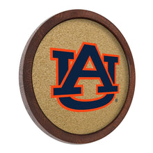 Load image into Gallery viewer, Auburn Tigers: "Faux" Barrel Framed Cork Board - The Fan-Brand