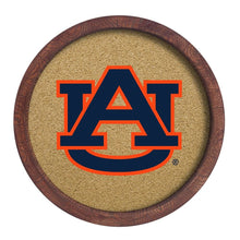 Load image into Gallery viewer, Auburn Tigers: "Faux" Barrel Framed Cork Board - The Fan-Brand