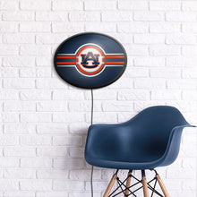 Load image into Gallery viewer, Auburn Tigers: Oval Slimline Lighted Wall Sign - The Fan-Brand