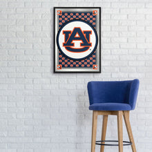 Load image into Gallery viewer, Auburn Tigers: Team Spirit- Framed Mirrored Wall Sign - The Fan-Brand