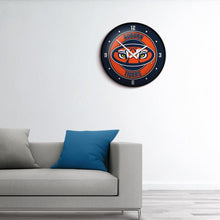 Load image into Gallery viewer, Auburn Tigers: Tiger Eyes -Modern Disc Wall Clock - The Fan-Brand