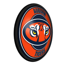 Load image into Gallery viewer, Auburn Tigers: Tiger Eyes -Round Slimline Lighted Wall Sign - The Fan-Brand