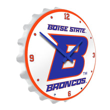 Load image into Gallery viewer, Boise State Broncos: "B" Logo - Bottle Cap Wall Clock - The Fan-Brand