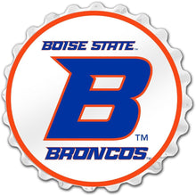 Load image into Gallery viewer, Boise State Broncos: "B" Logo - Bottle Cap Wall Sign - The Fan-Brand