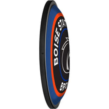 Load image into Gallery viewer, Boise State Broncos: Black - Round Slimline Lighted Wall Sign - The Fan-Brand