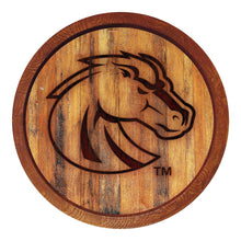 Load image into Gallery viewer, Boise State Broncos: Branded "Faux" Barrel Top Sign - The Fan-Brand