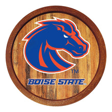 Load image into Gallery viewer, Boise State Broncos: "Faux" Barrel Top Sign - The Fan-Brand